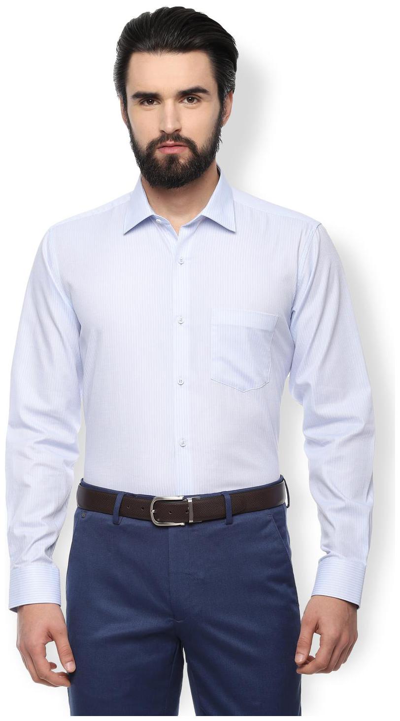 

Van Heusen Men Regular fit Formal Shirt - Blue