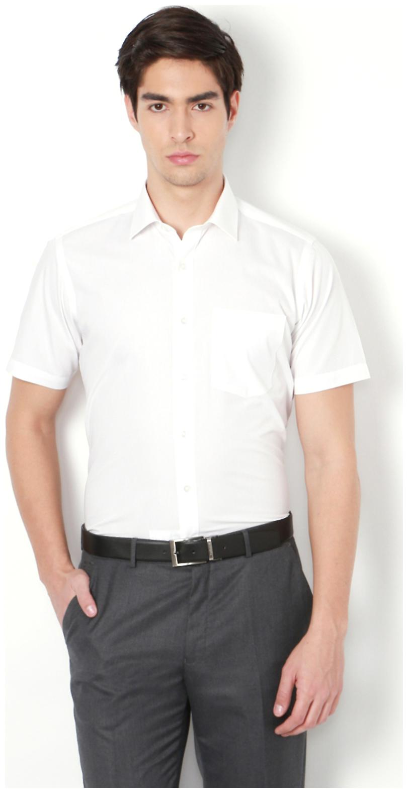

Van Heusen Men Regular fit Formal Shirt - White