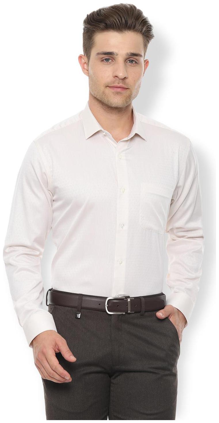 

Van Heusen Men Regular fit Formal Shirt - Cream