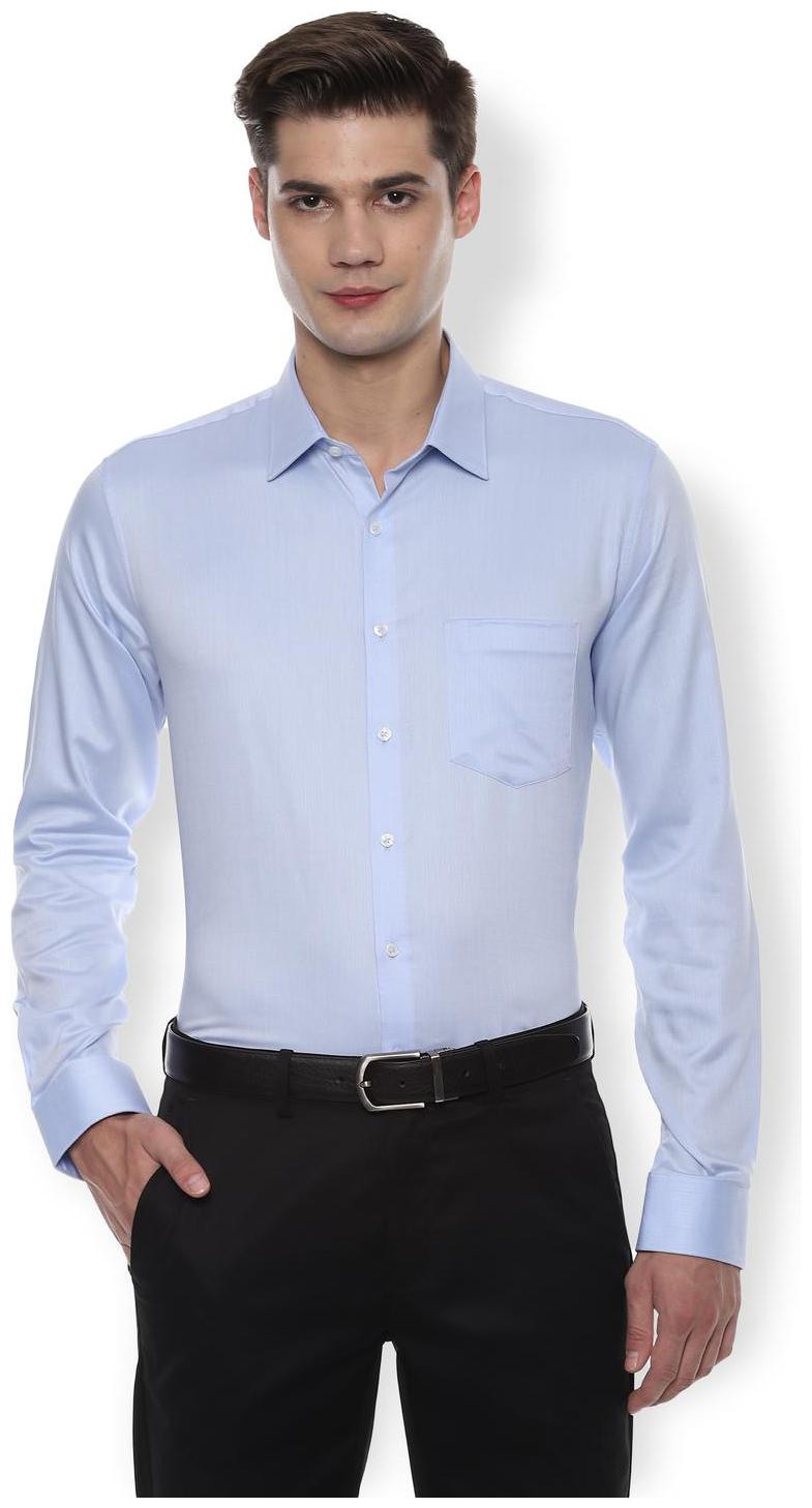 

Van Heusen Men Slim fit Formal Shirt - Blue