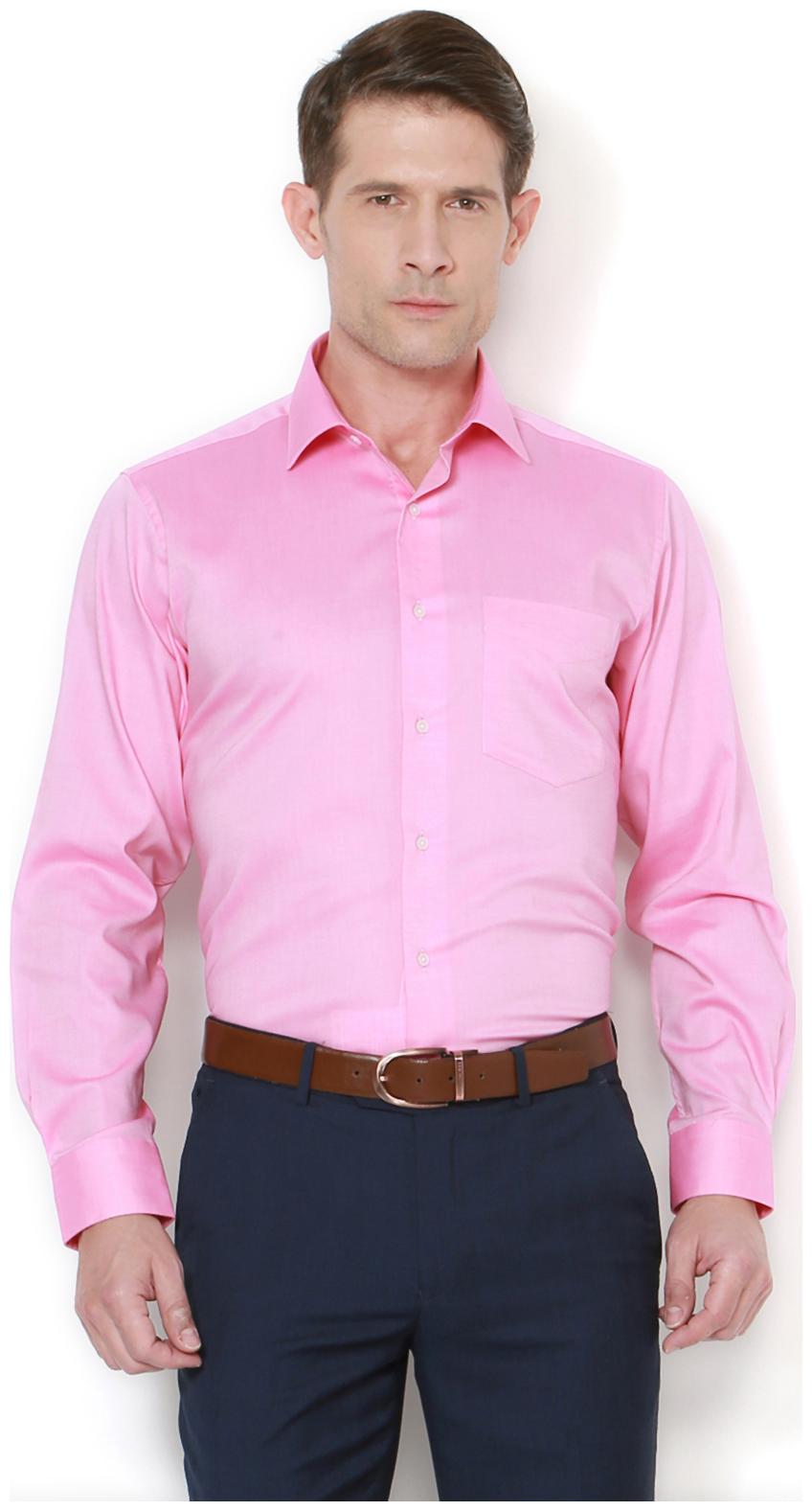 

Van Heusen Men Regular fit Formal Shirt - Pink