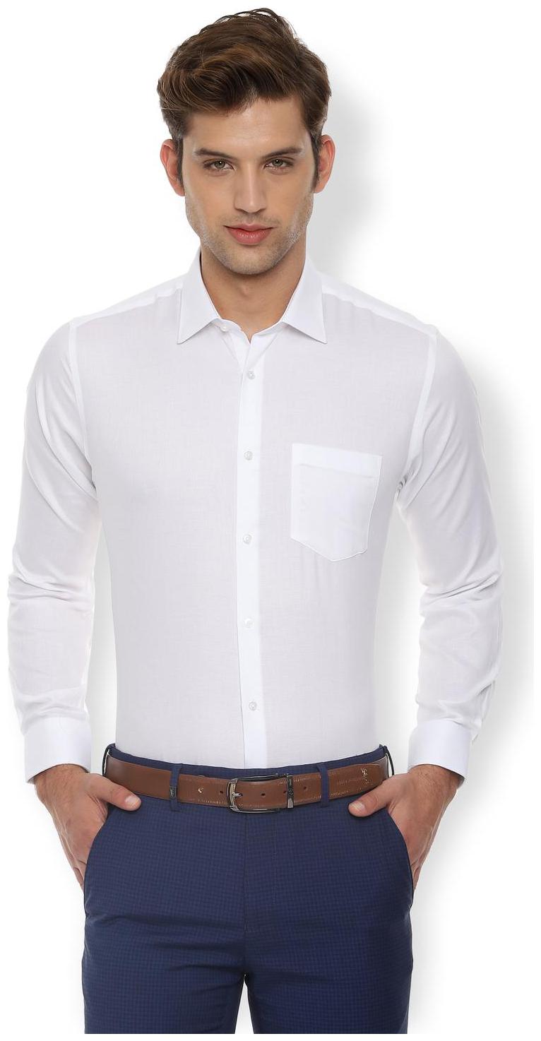 

Van Heusen Men Regular fit Formal Shirt - White