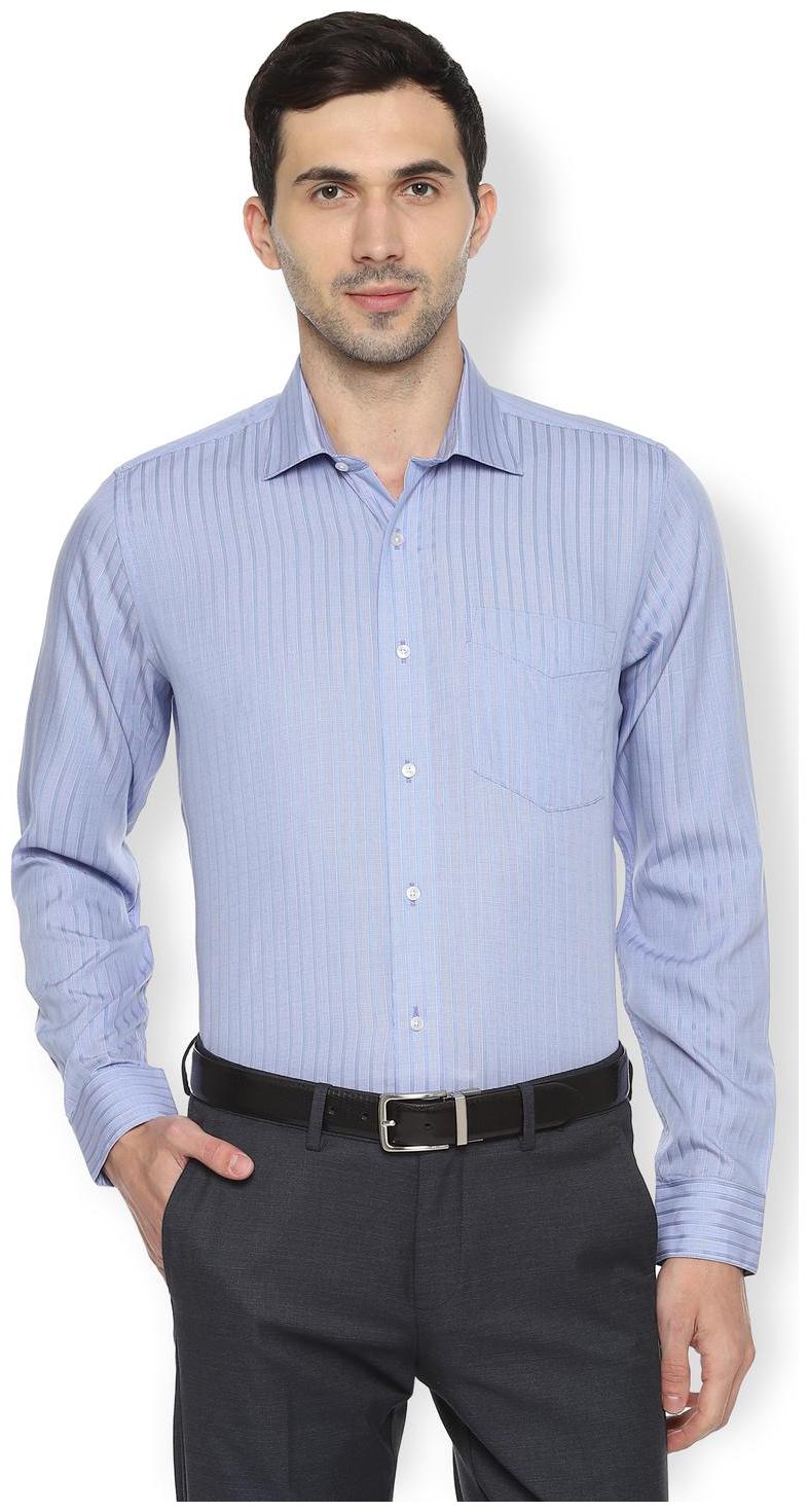 

Van Heusen Men Regular fit Formal Shirt - Blue