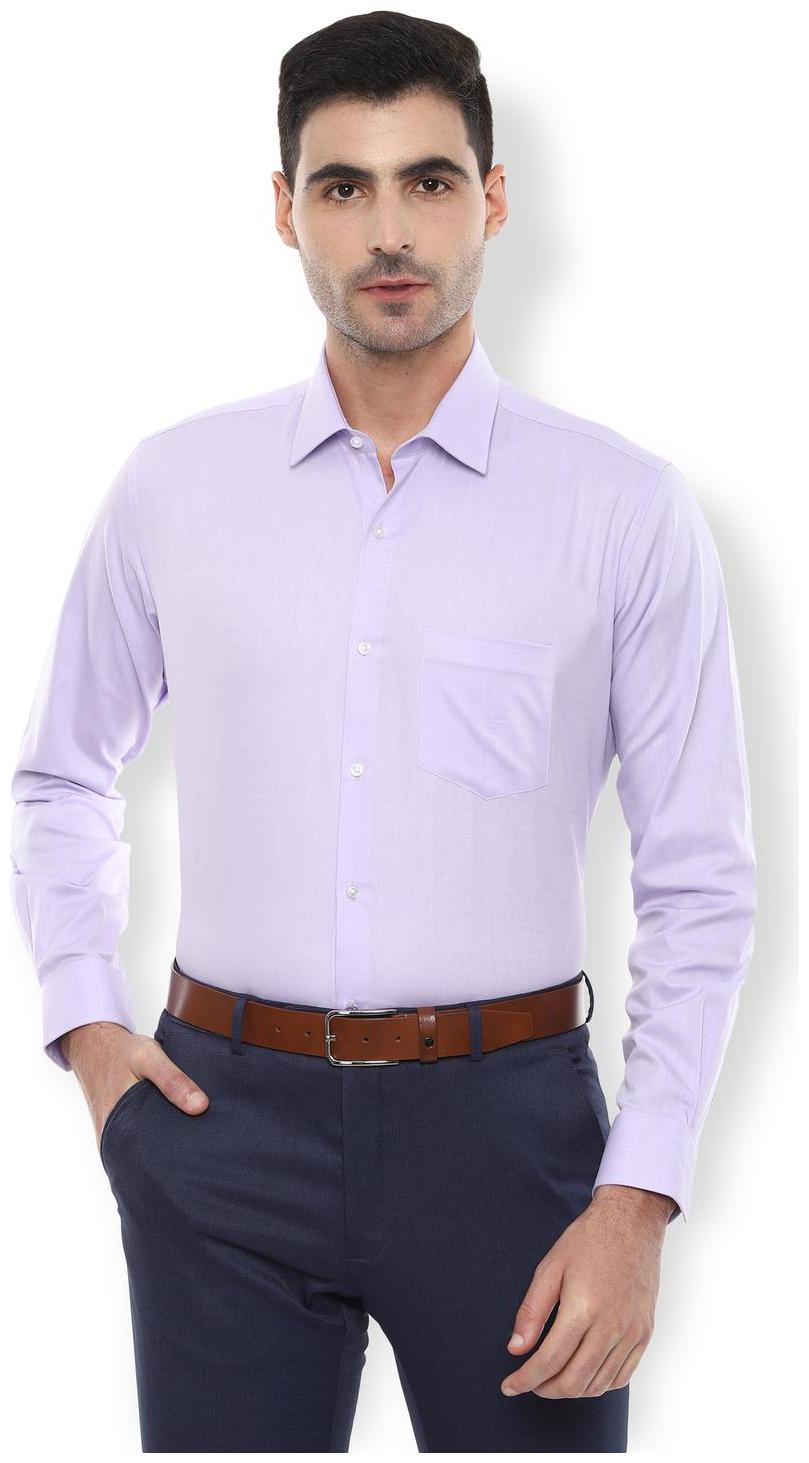 

Van Heusen Men Regular fit Formal Shirt - Purple