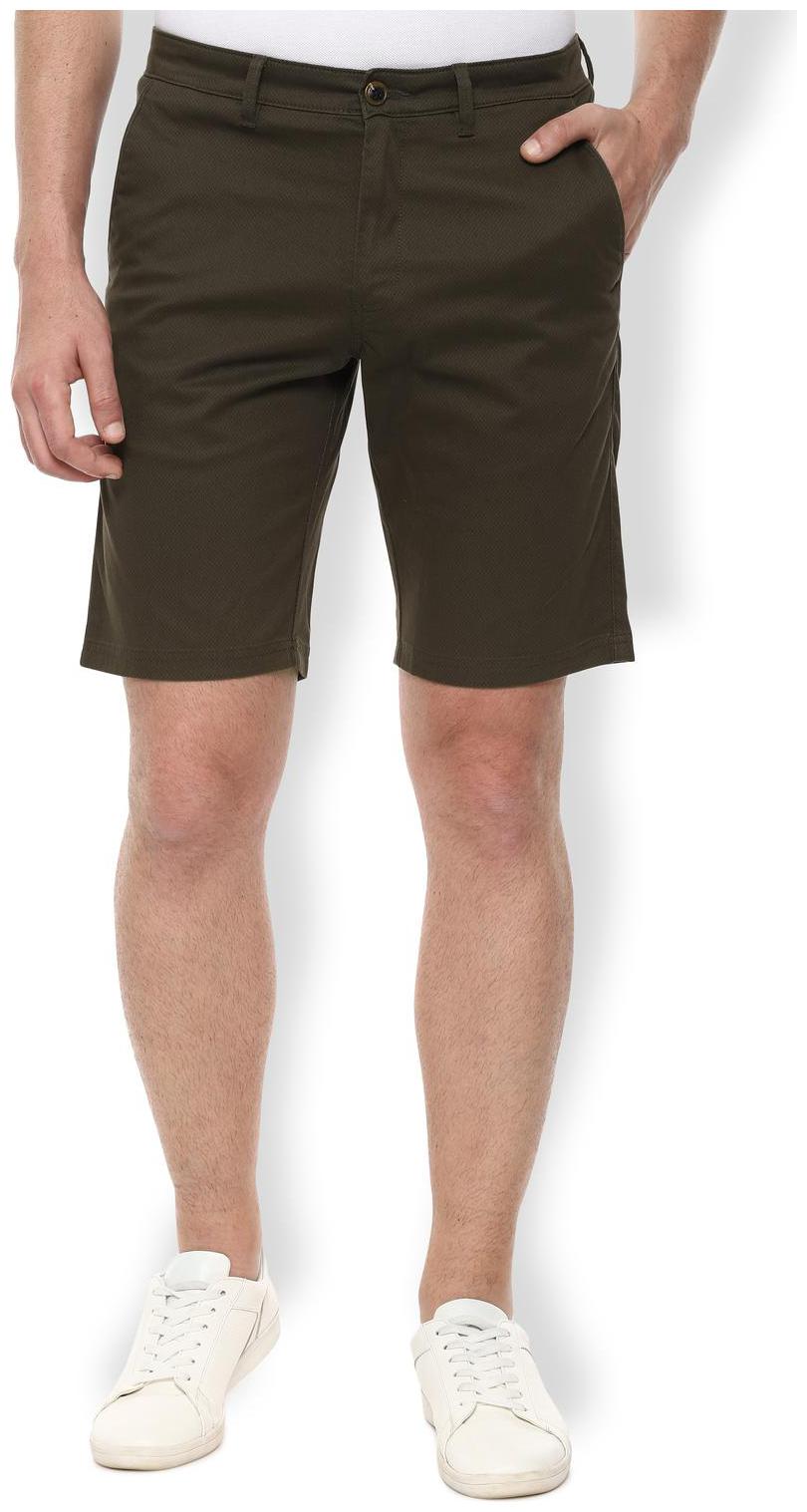 

Van Heusen Cotton Printed Chino Shorts For Men