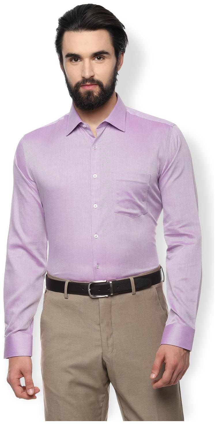

Van Heusen Men Slim fit Formal Shirt - Purple