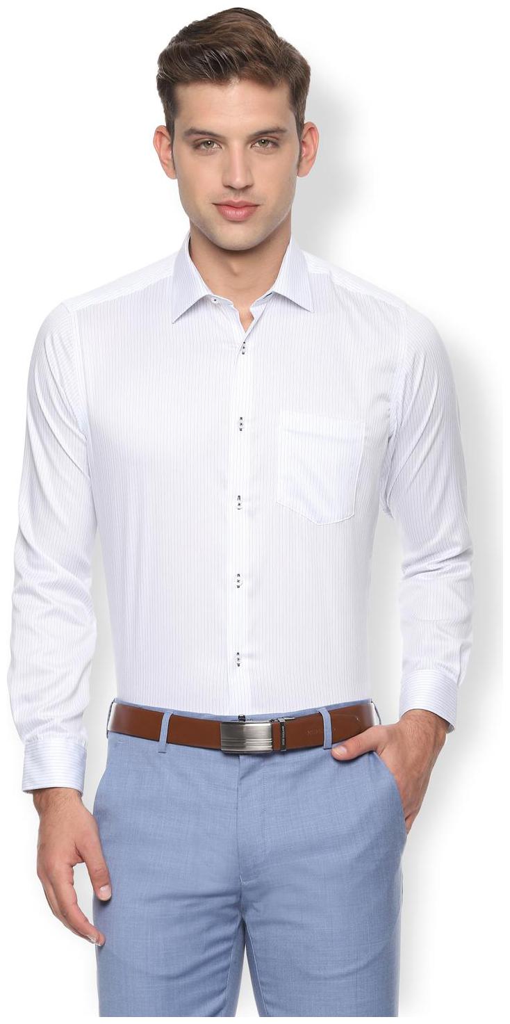 

Van Heusen Men Regular fit Formal Shirt - White
