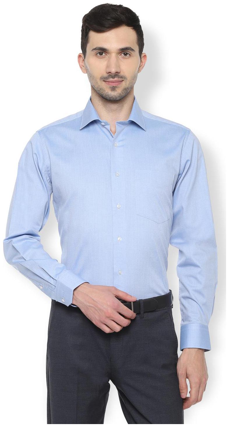 

Van Heusen Men Slim fit Formal Shirt - Blue