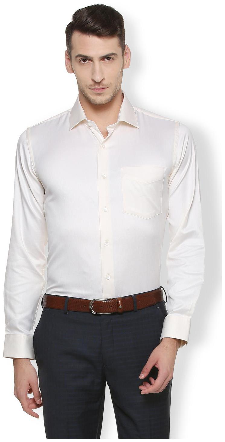 

Van Heusen Men Super slim fit Formal Shirt - White
