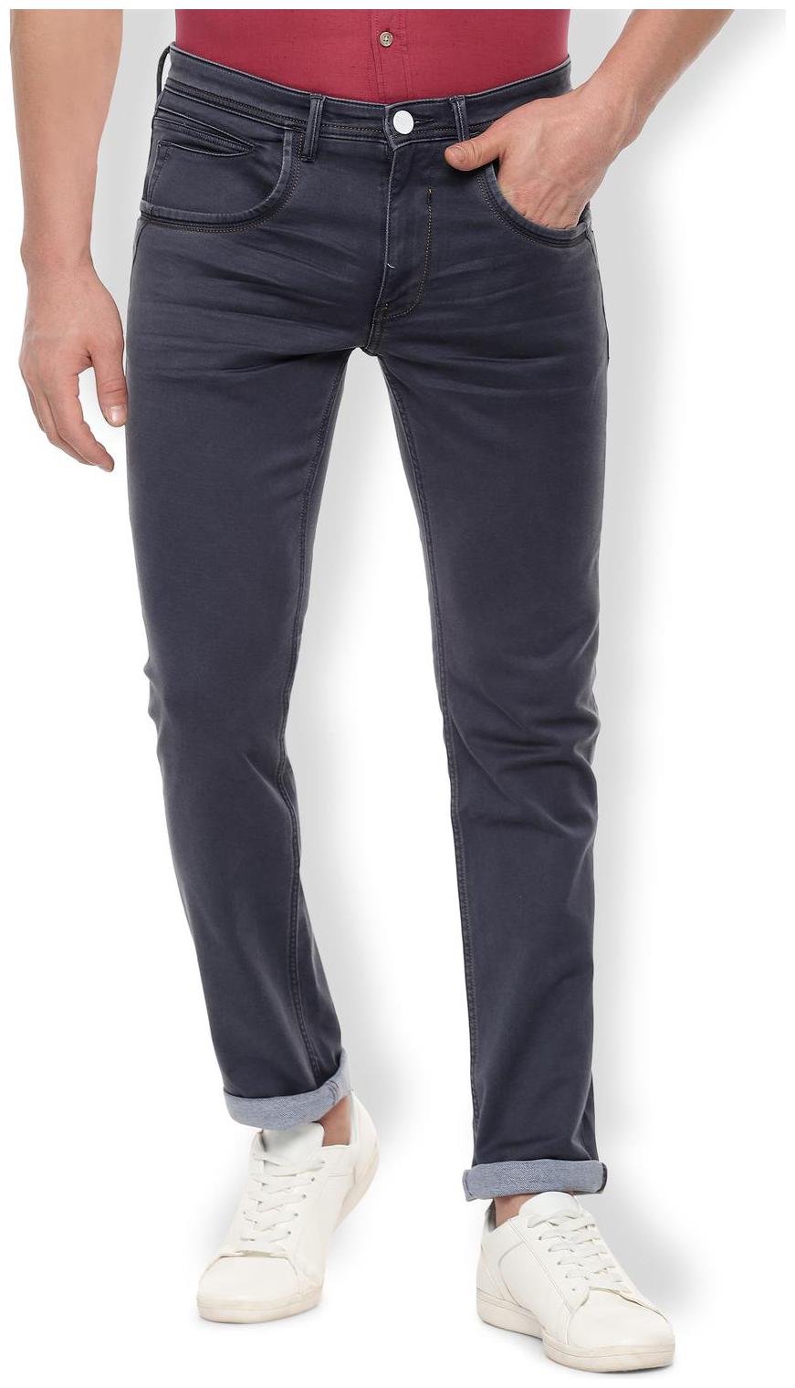 

Van Heusen Men Grey Slim Fit Jeans