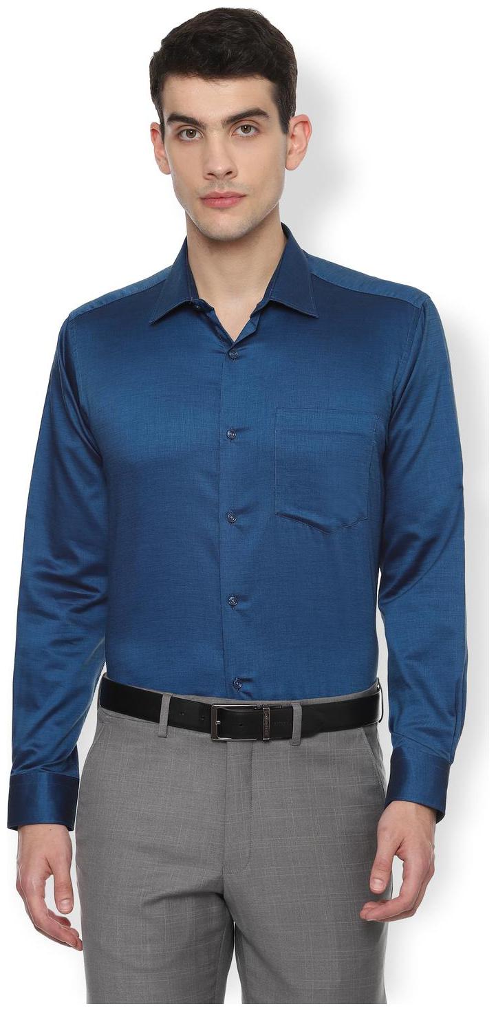

Van Heusen Men Regular fit Formal Shirt - Blue