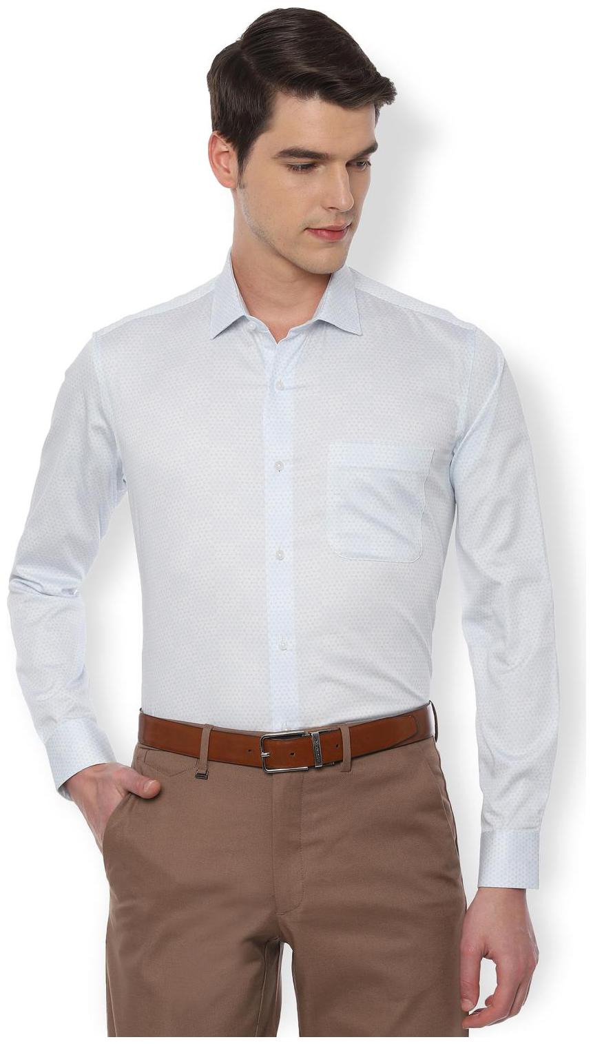 

Van Heusen Men Slim fit Formal Shirt - Blue