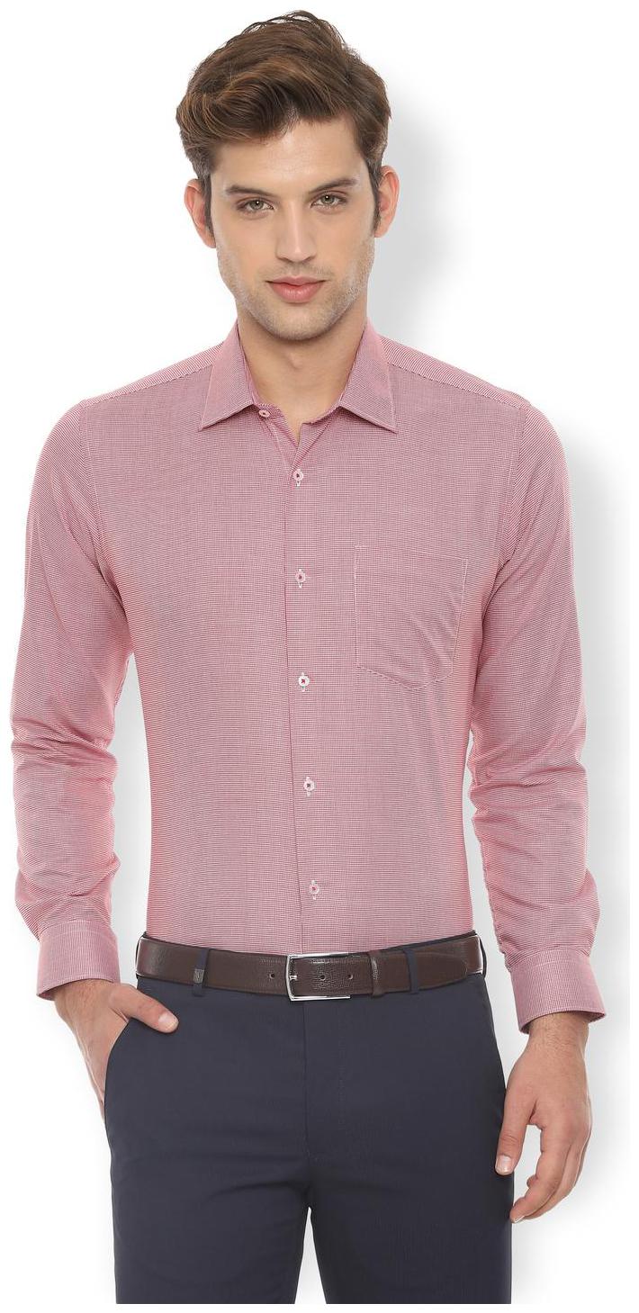 

Van Heusen Men Slim fit Formal Shirt - Red