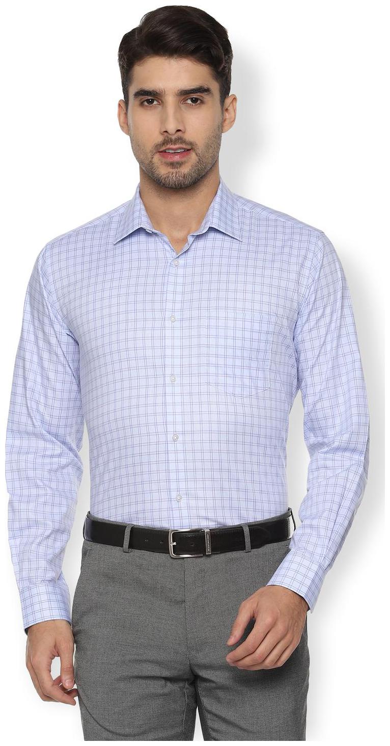 

Van Heusen Men Regular fit Formal Shirt - Blue