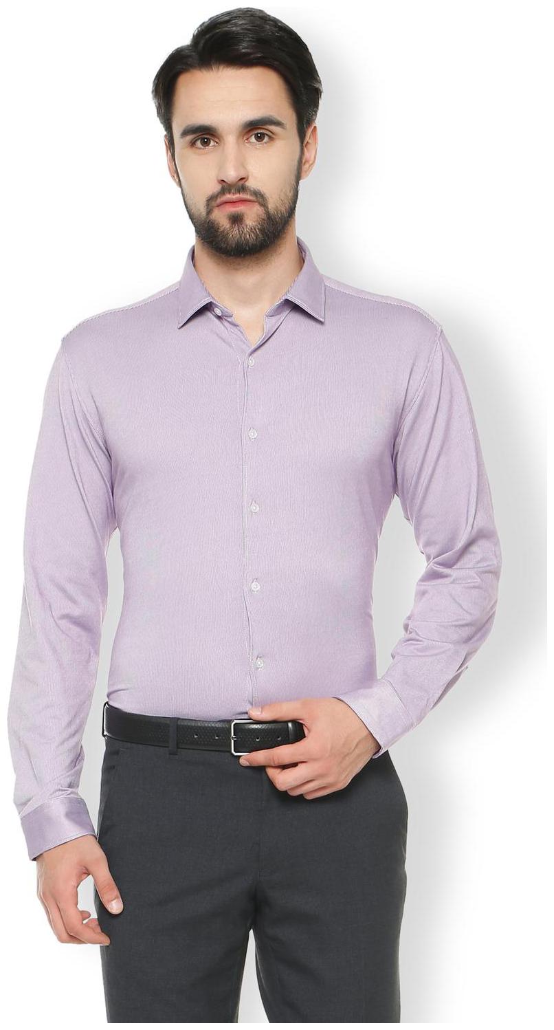 

Van Heusen Men Slim fit Formal Shirt - Purple