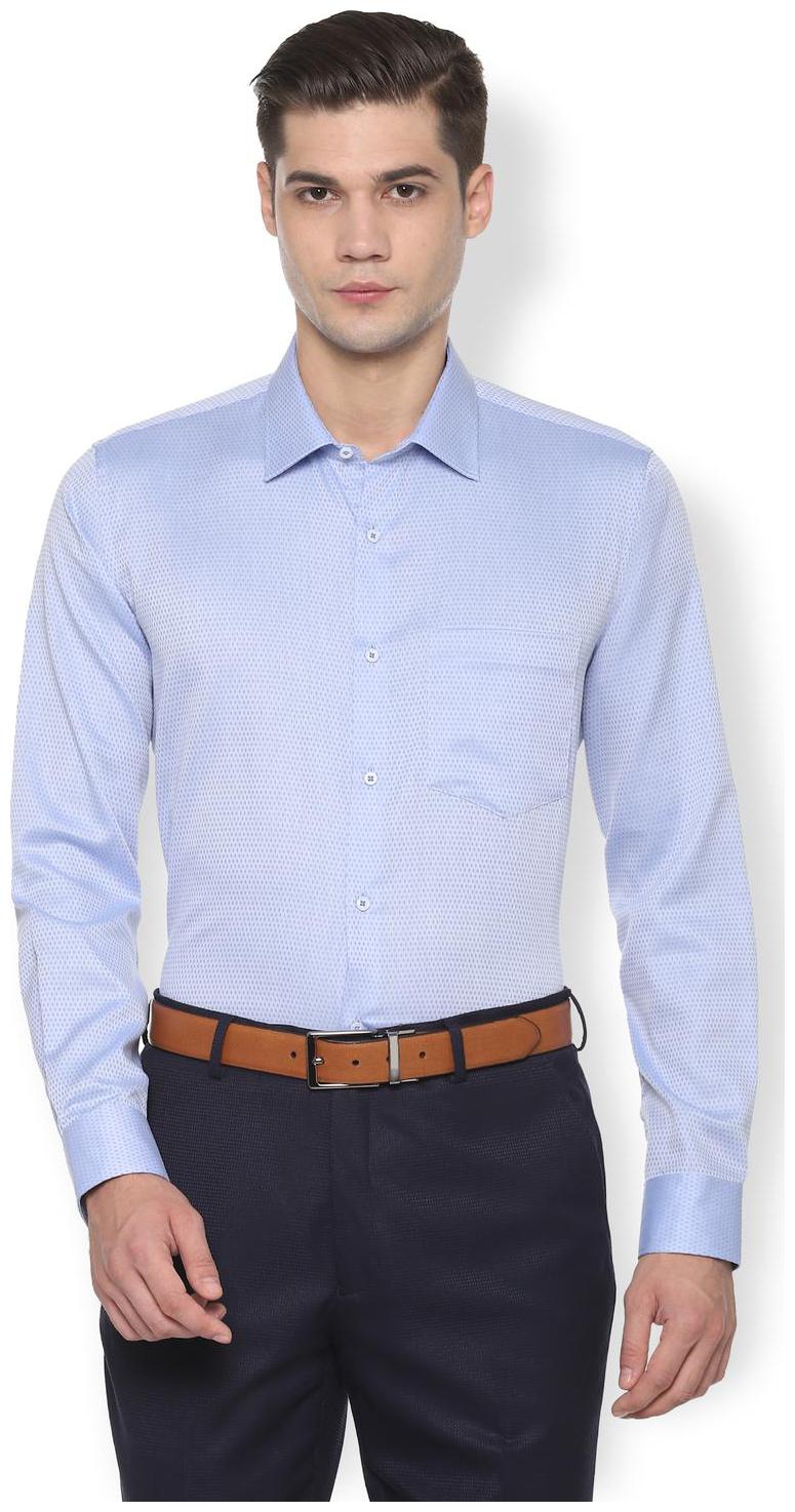 

Van Heusen Men Slim fit Formal Shirt - Blue