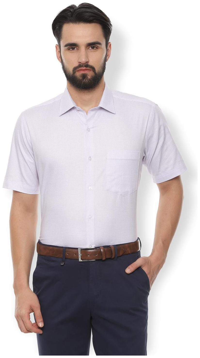 

Van Heusen Men Regular fit Formal Shirt - Purple