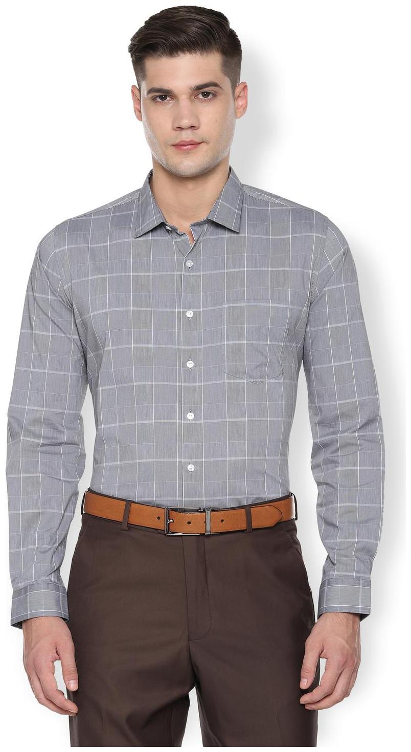 

Van Heusen Men Slim fit Formal Shirt - Grey