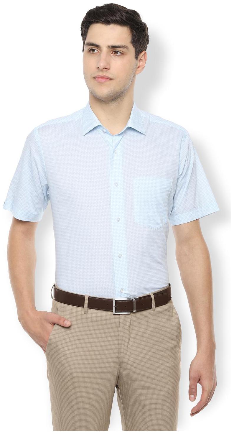 

Van Heusen Men Regular fit Formal Shirt - Blue