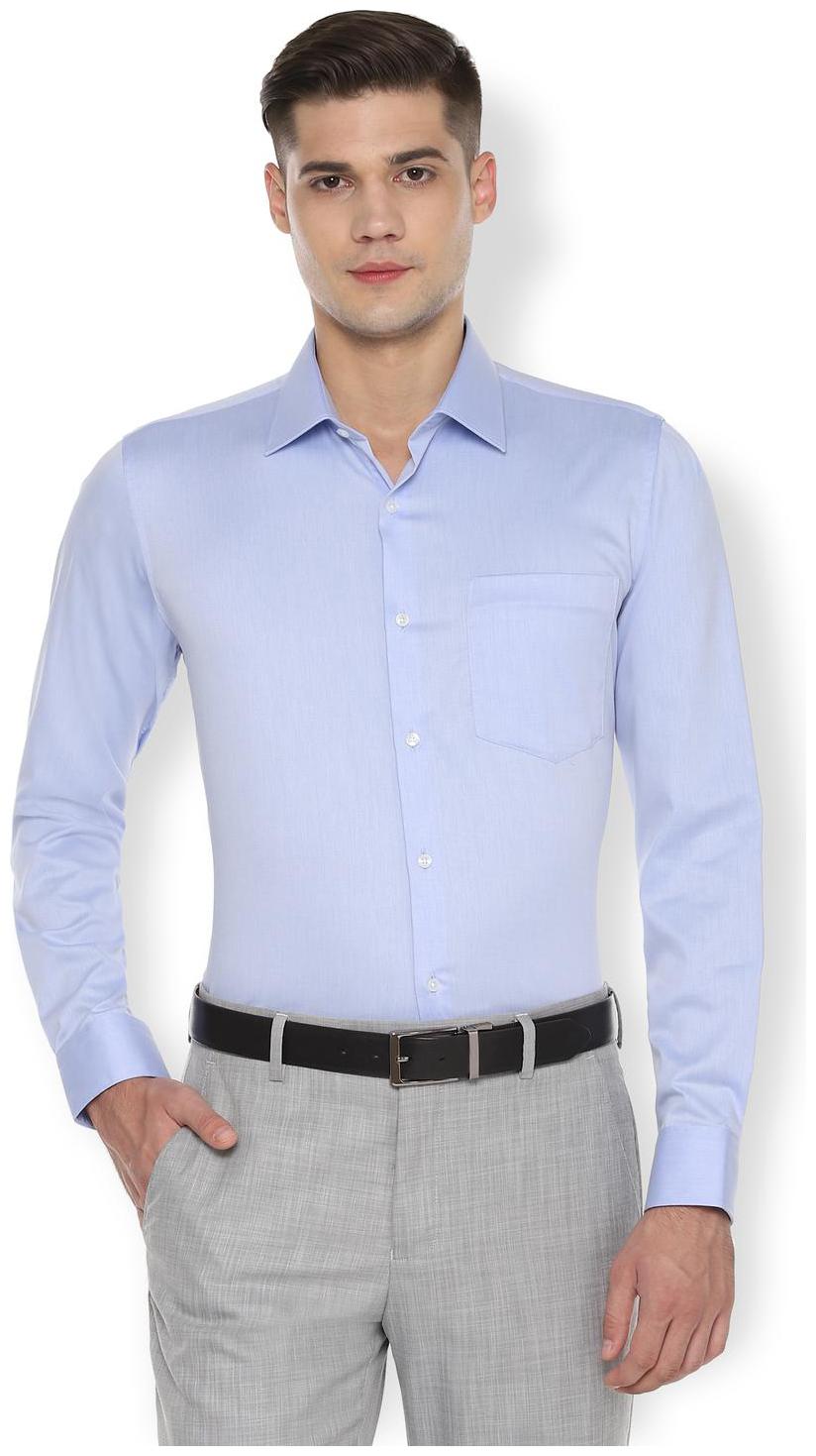 

Van Heusen Men Slim fit Formal Shirt - Blue