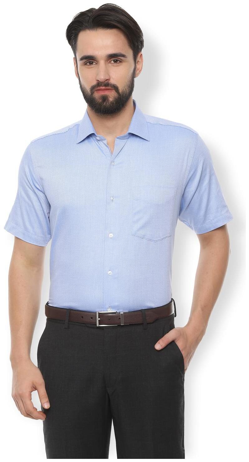 

Van Heusen Men Regular fit Formal Shirt - Blue