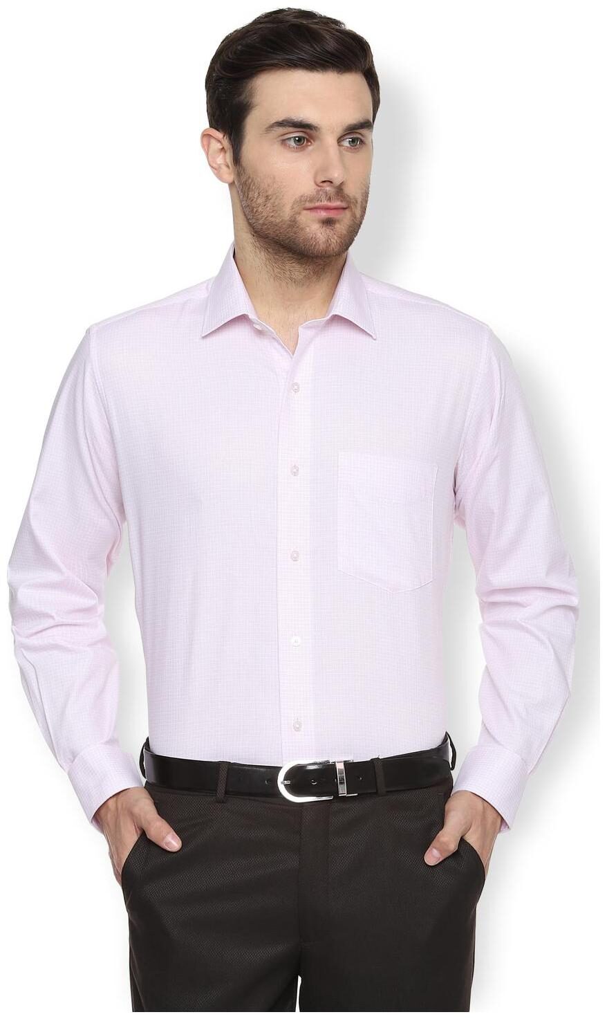 

Van Heusen Men Slim fit Formal Shirt - Pink