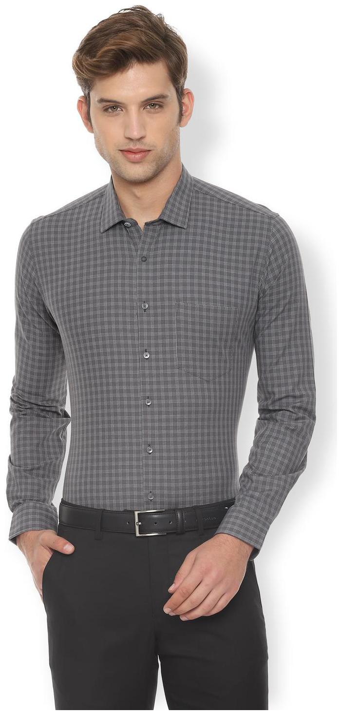 

Van Heusen Men Slim fit Formal Shirt - Grey