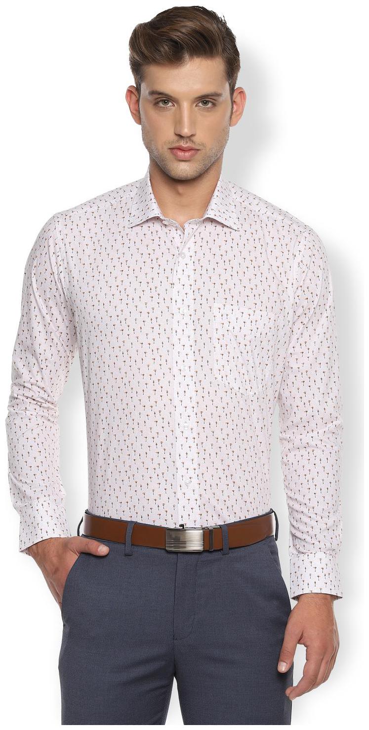 

Van Heusen Men Regular fit Formal Shirt - White