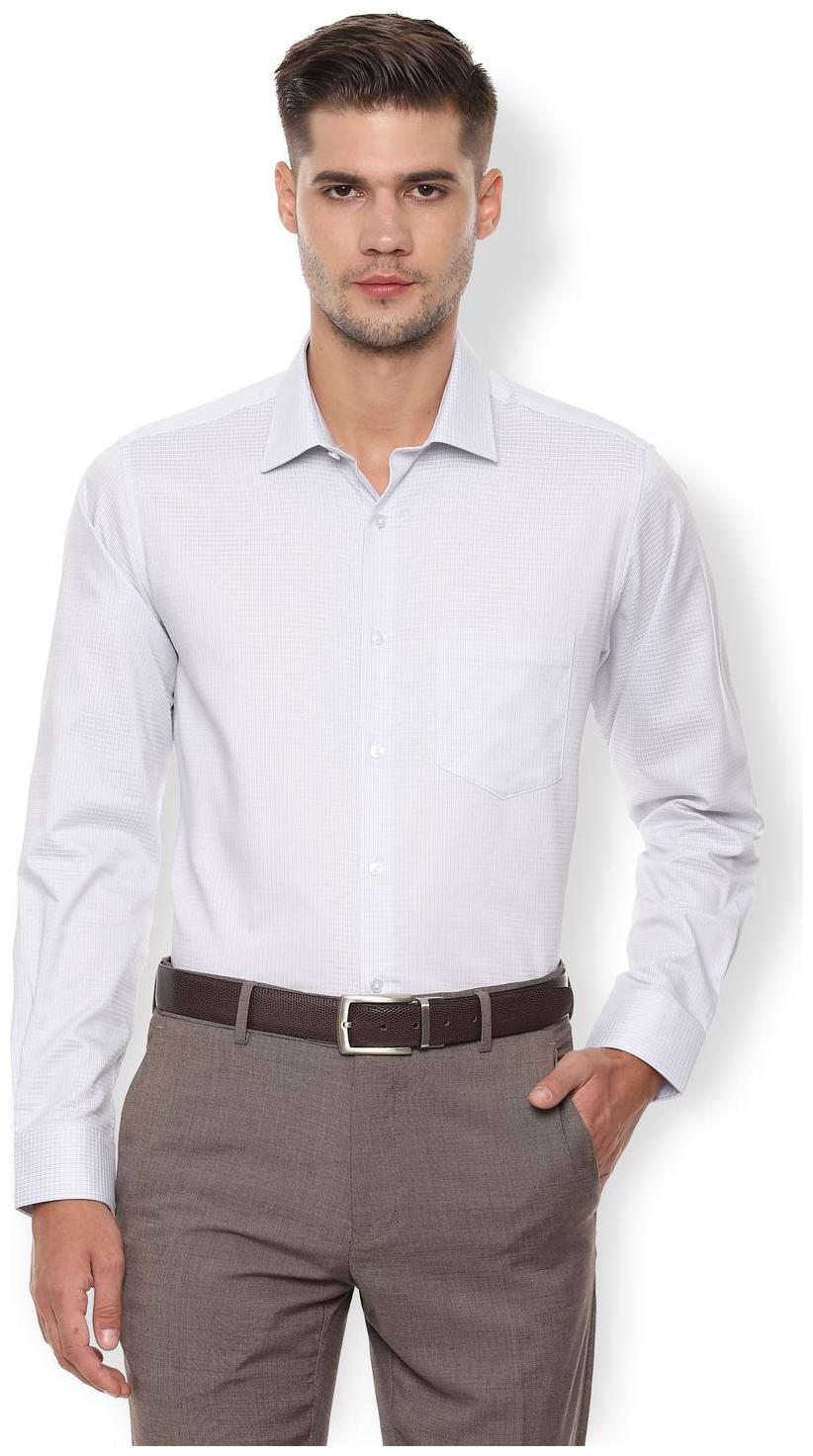 

Van Heusen Men Regular fit Formal Shirt - Grey
