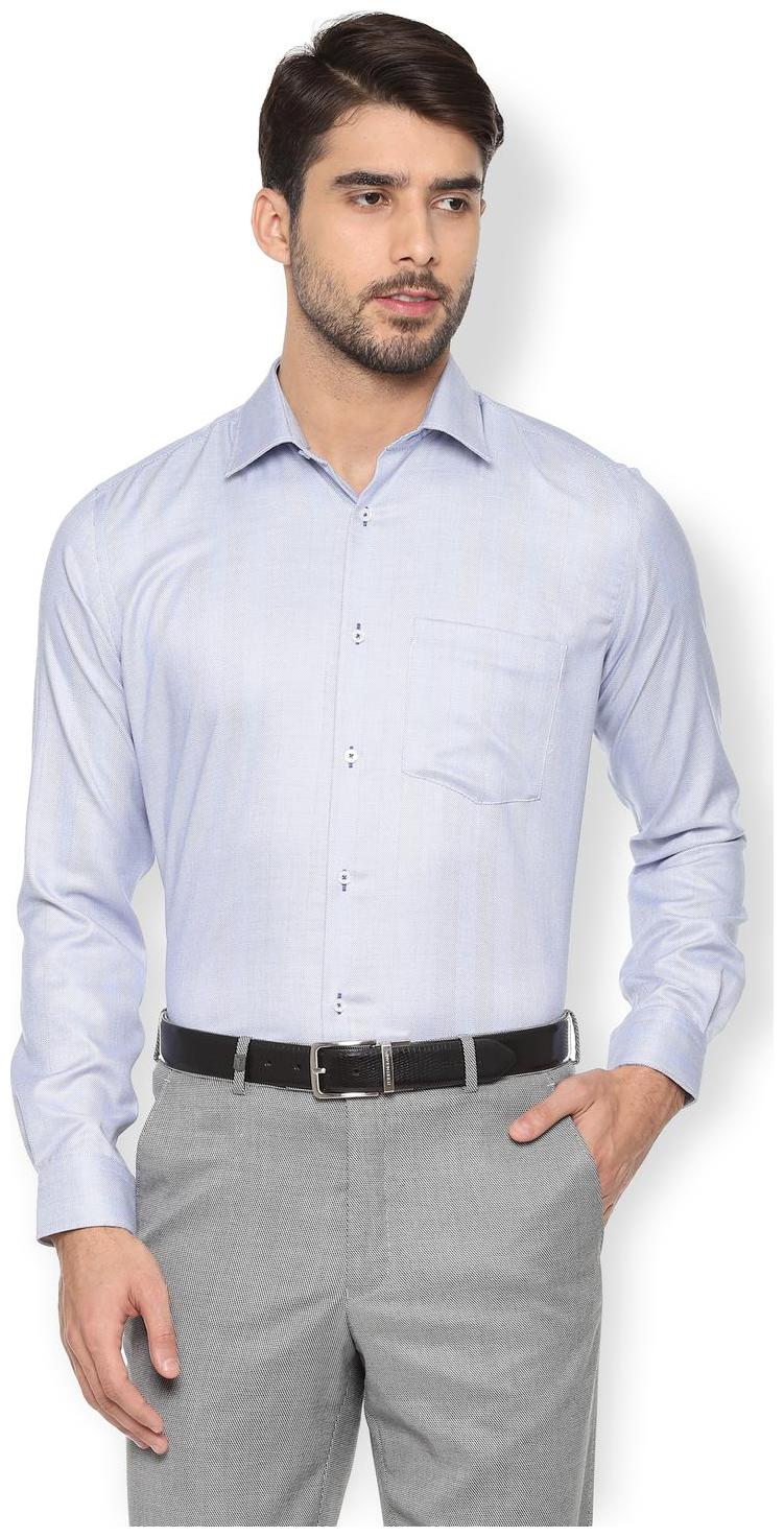 

Van Heusen Men Regular fit Formal Shirt - Blue