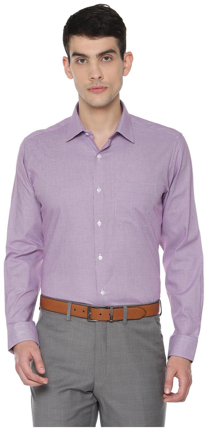 

Van Heusen Men Regular fit Formal Shirt - Purple
