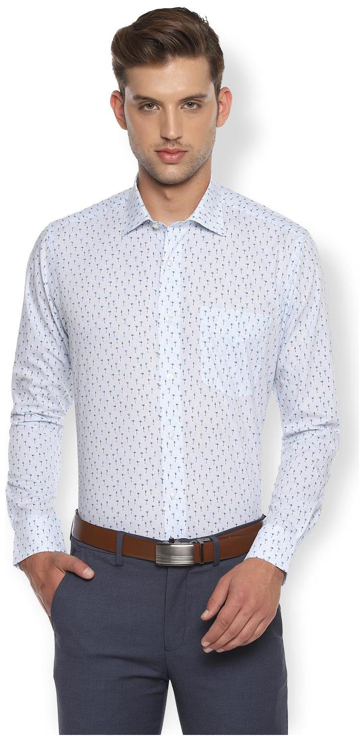 

Van Heusen Men Regular fit Formal Shirt - Blue