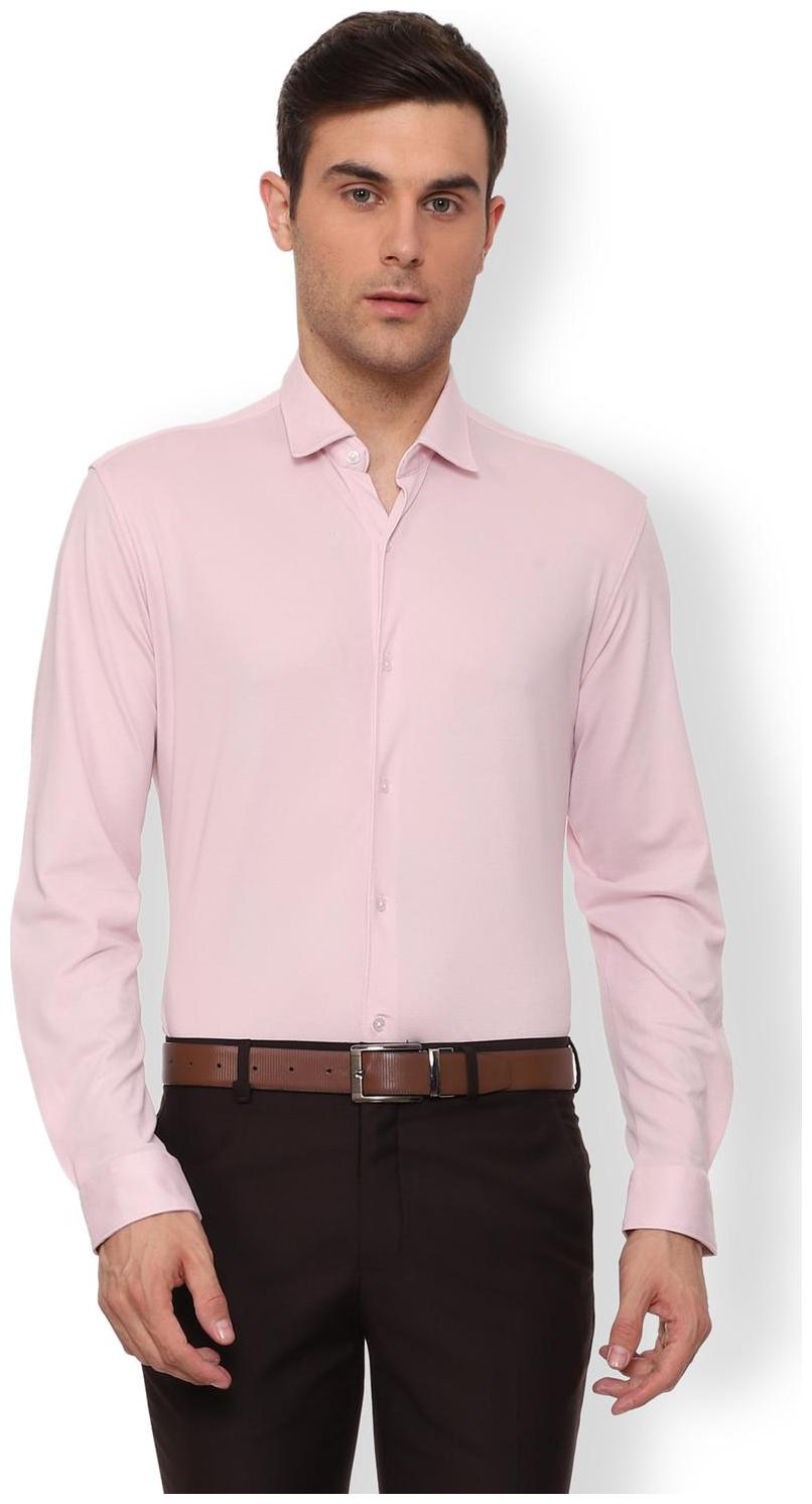 

Van Heusen Men Slim fit Formal Shirt - Pink