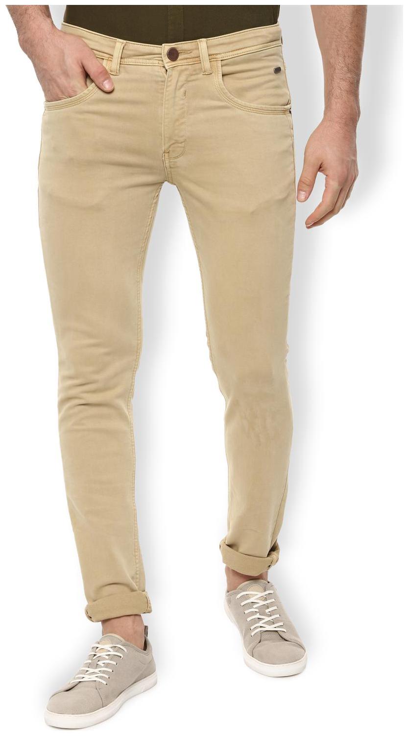 

Van Heusen Men Beige Skinny Fit Jeans