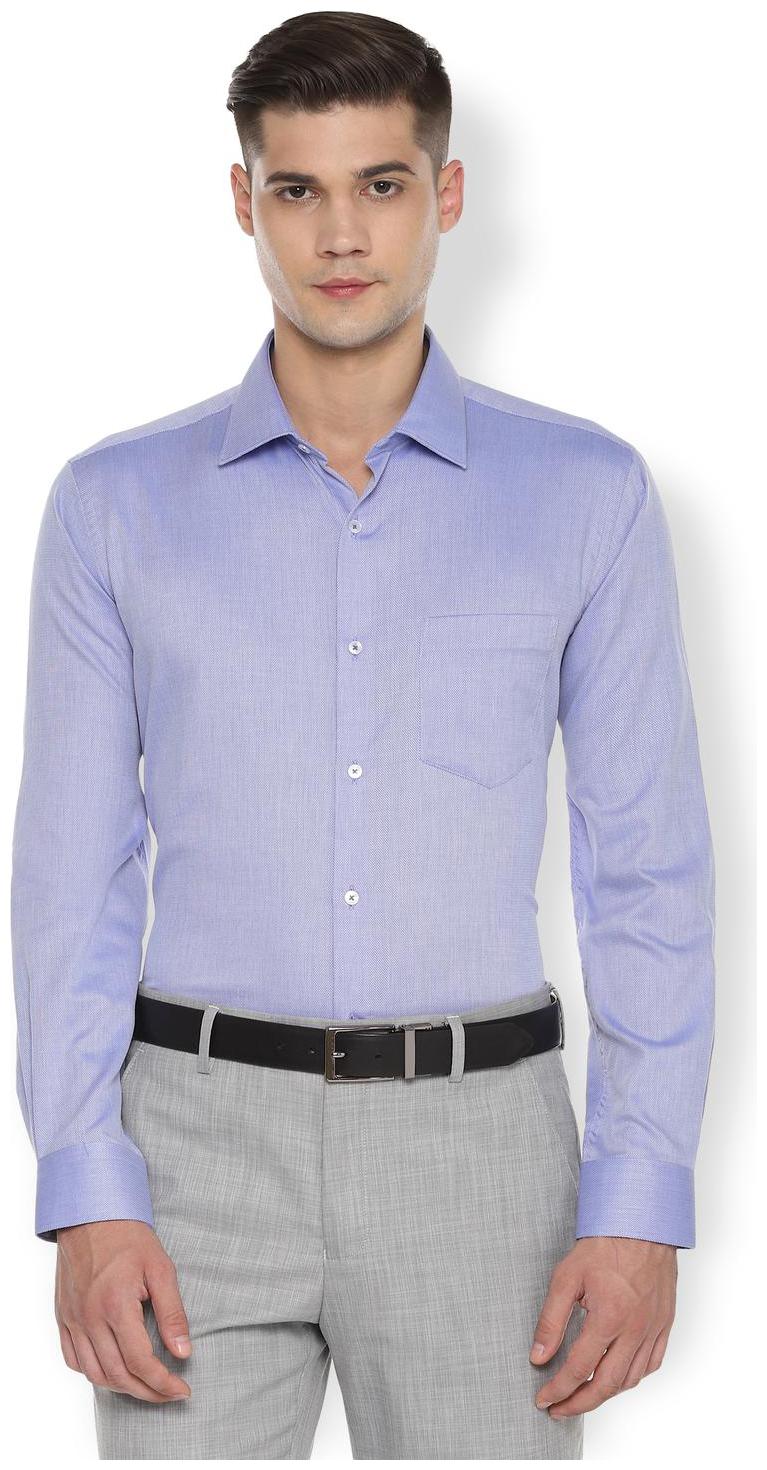 

Van Heusen Men Regular fit Formal Shirt - Blue