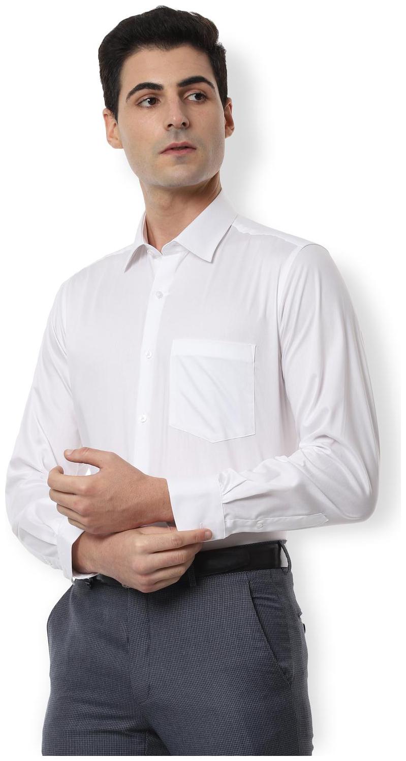

Van Heusen Men Regular fit Formal Shirt - White