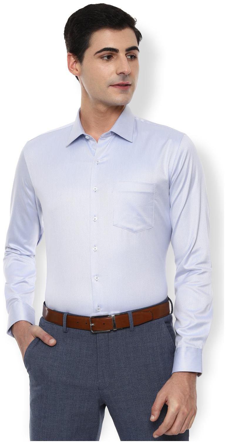 

Van Heusen Men Slim fit Formal Shirt - Blue
