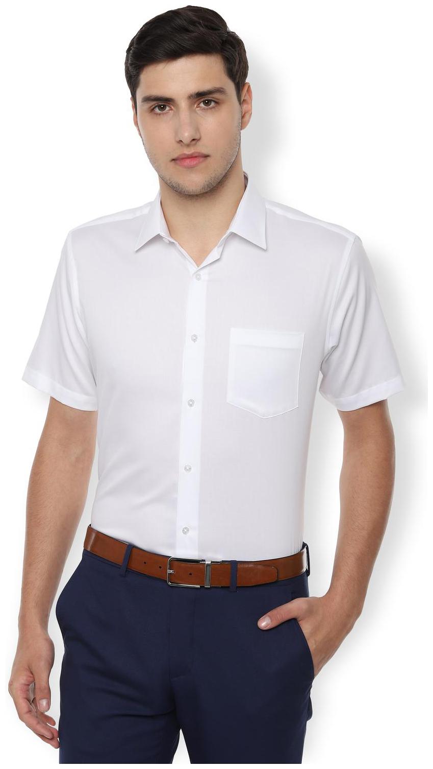 

Van Heusen Men Regular fit Formal Shirt - White