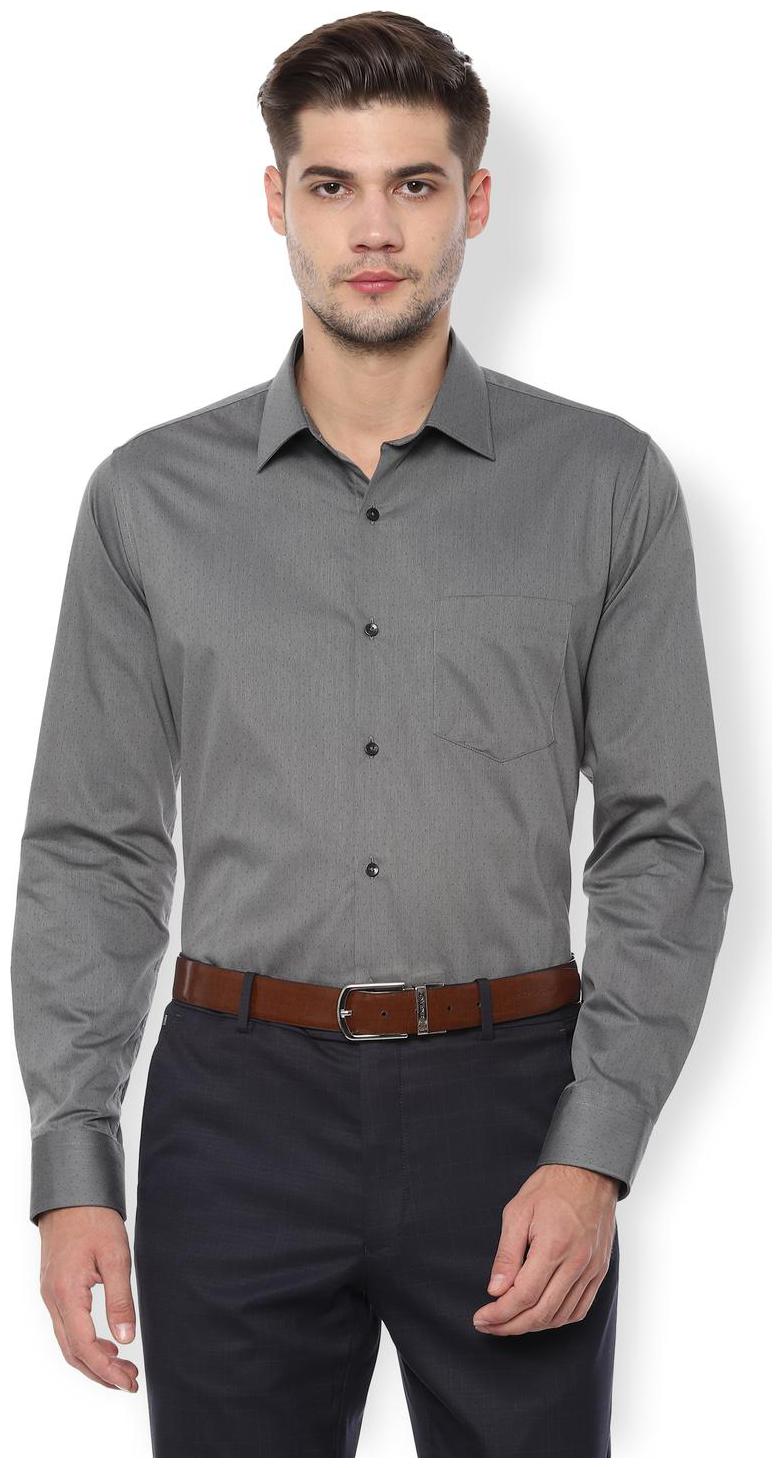 

Van Heusen Men Slim fit Formal Shirt - Grey