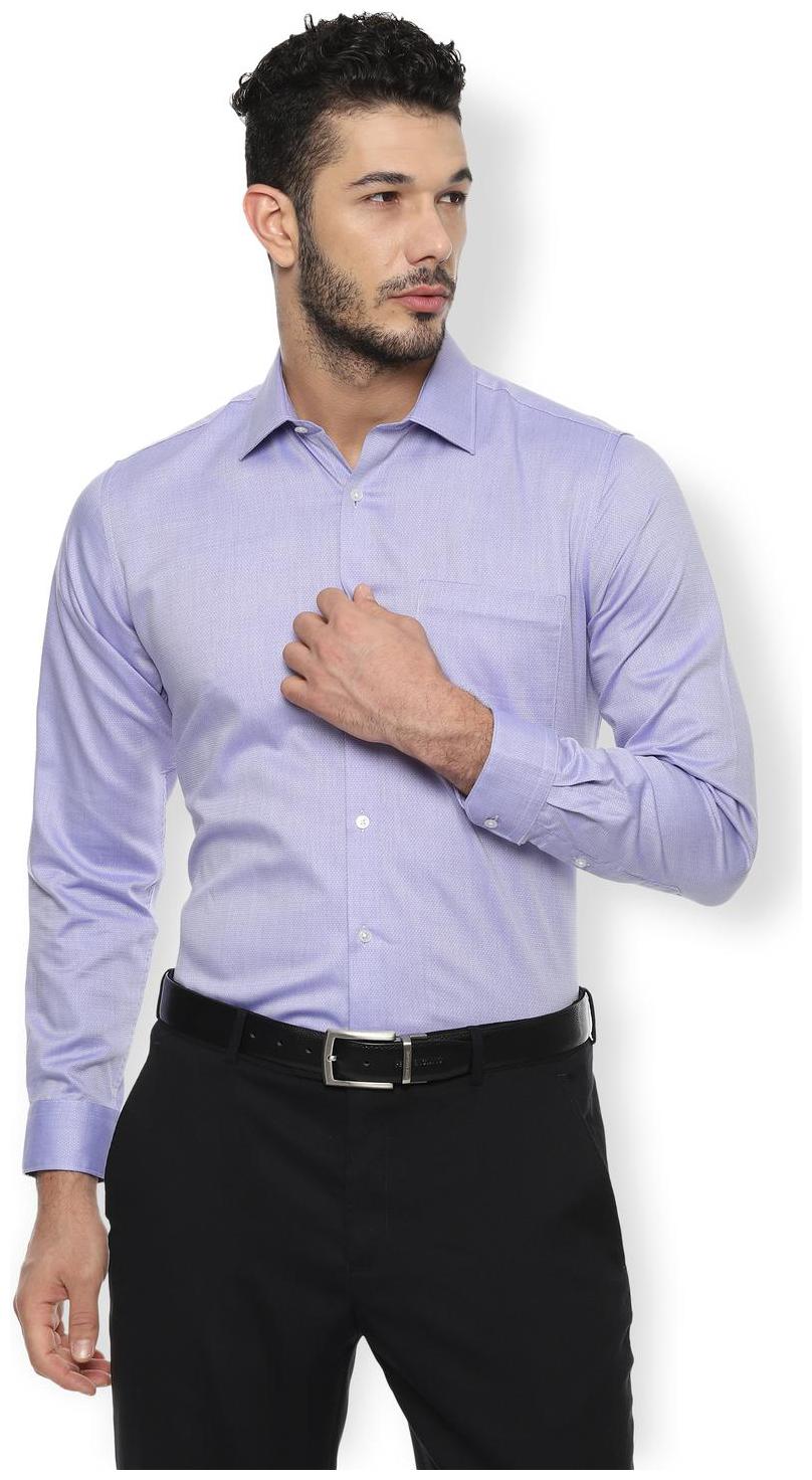

Van Heusen Men Regular fit Formal Shirt - Purple