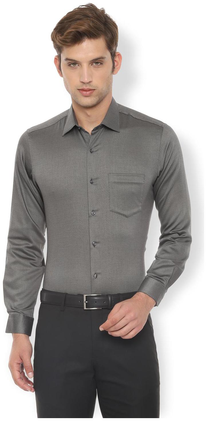 

Van Heusen Men Regular fit Formal Shirt - Grey