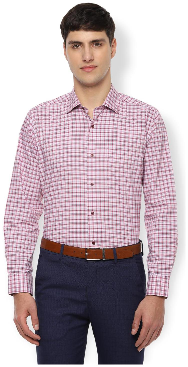 

Van Heusen Men Regular fit Formal Shirt - Pink