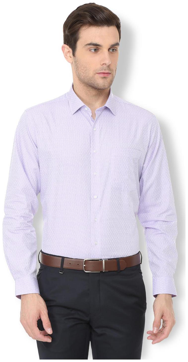 

Van Heusen Men Regular fit Formal Shirt - Purple