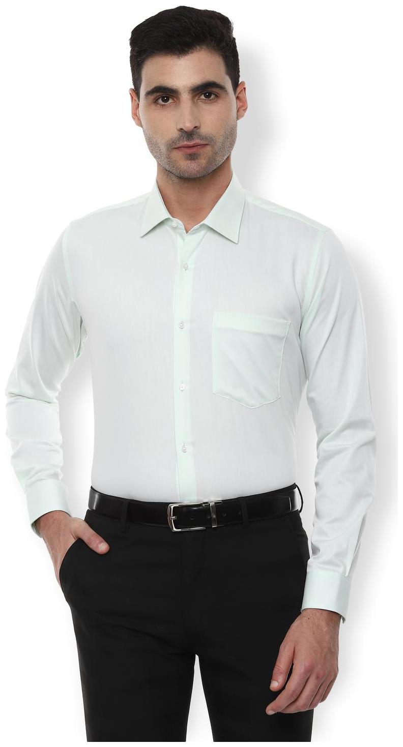 

Van Heusen Men Slim fit Formal Shirt - Green