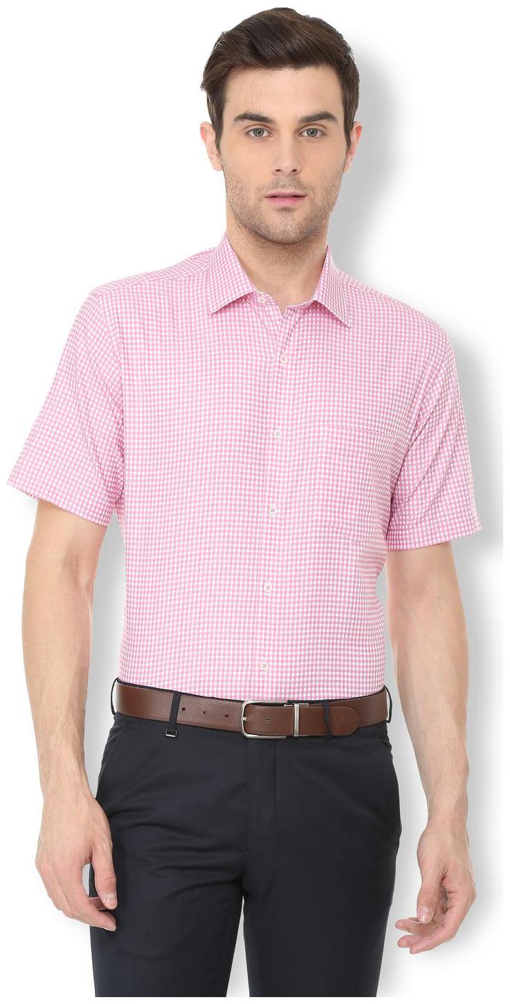 

Van Heusen Men Regular fit Formal Shirt - Pink