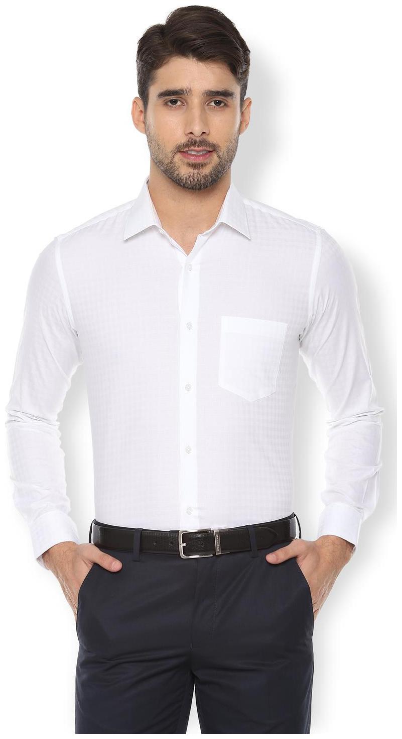 

Van Heusen Men Slim fit Formal Shirt - White