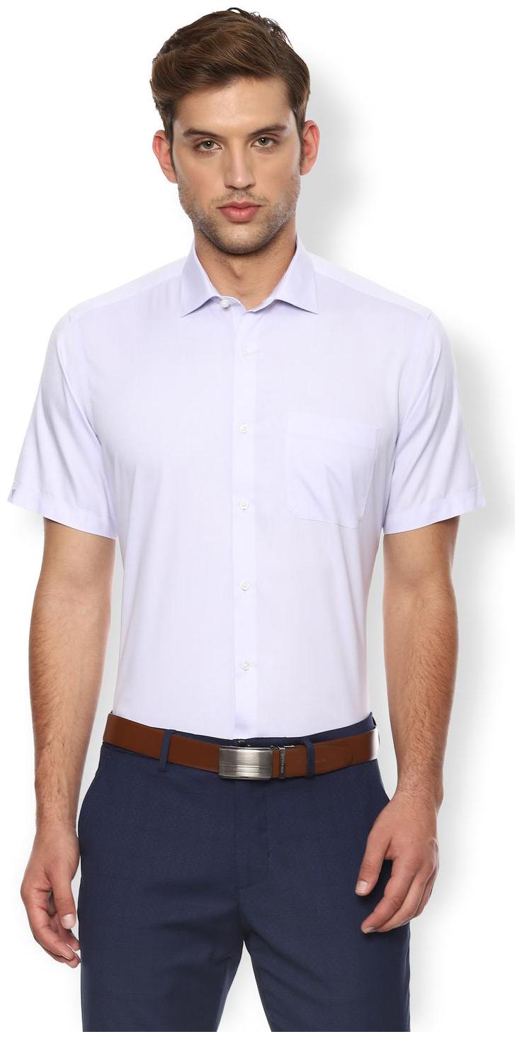 

Van Heusen Men Regular fit Formal Shirt - Purple