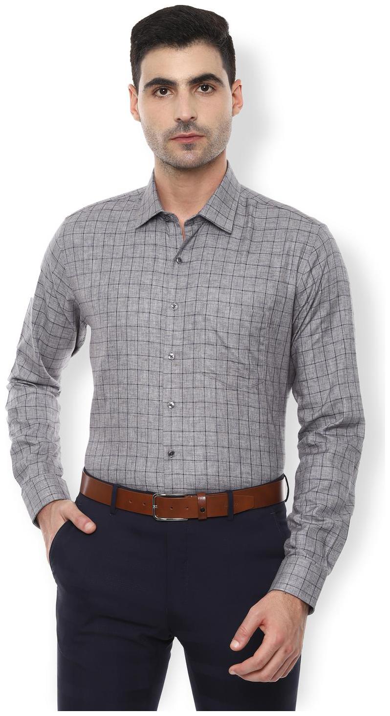

Van Heusen Men Slim fit Formal Shirt - Grey