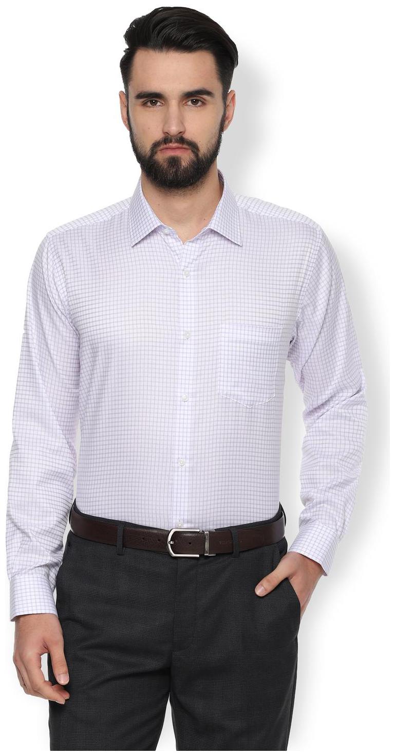 

Van Heusen Men Regular fit Formal Shirt - White