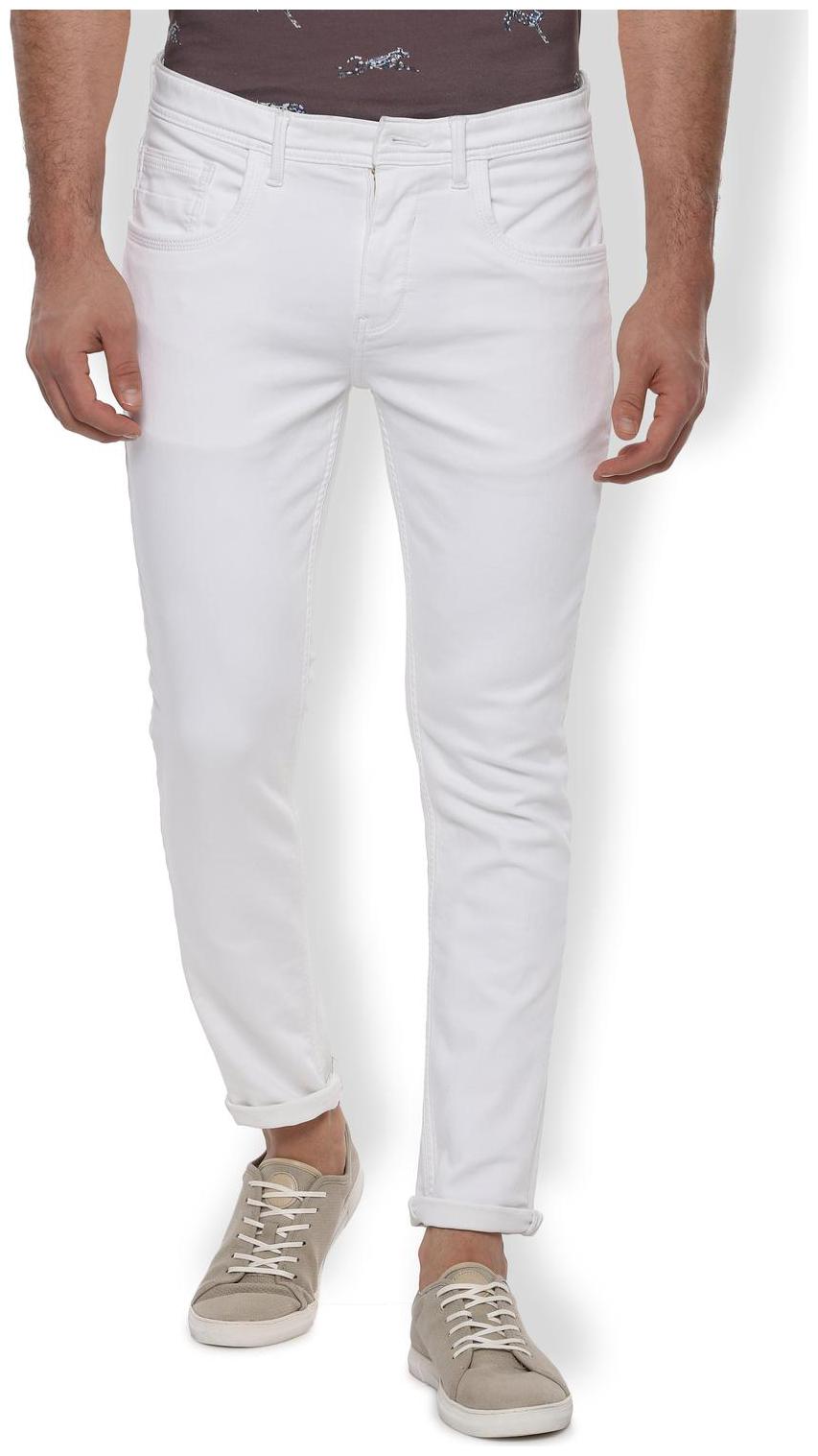 

Van Heusen Men White Skinny Fit Jeans
